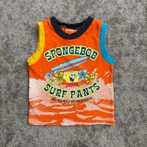 Y2k sponge bob Nickelodeon square pants tank